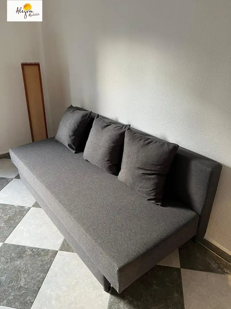 Schlafzimmer von Wohnung zur Miete in Xirivella mit Klimaanlage, Möbliert und Balkon