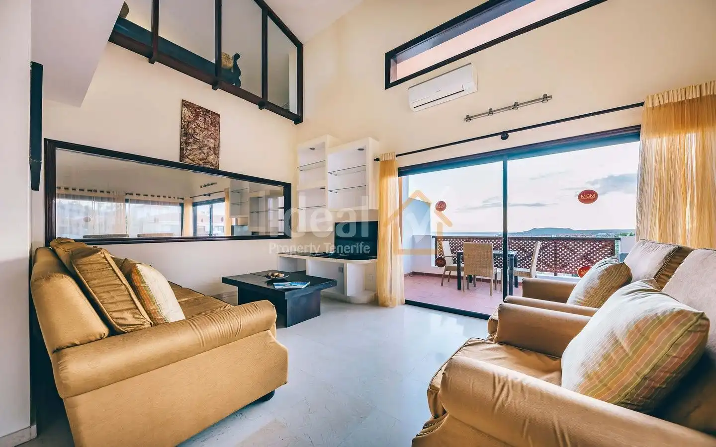 Sala d'estar de Àtic en venda en San Miguel de Abona amb Terrassa, Piscina i Moblat