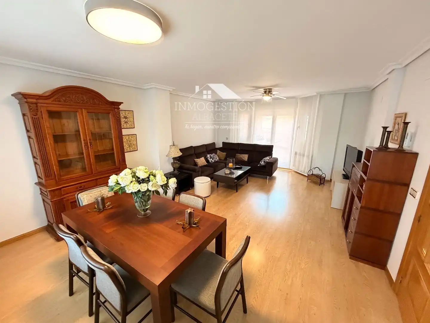Living room of Detached homes for sale in Albacete  with Air Conditioner, Heating and Parquet flooring