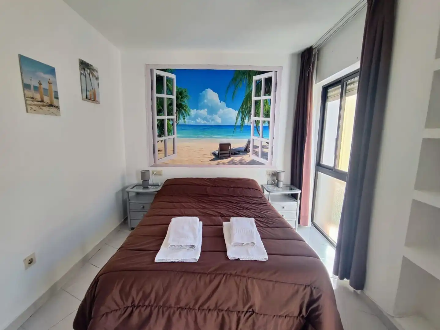 Schlafzimmer von Wohnung zum Verkauf in Nerja mit Klimaanlage, Möbliert und Balkon