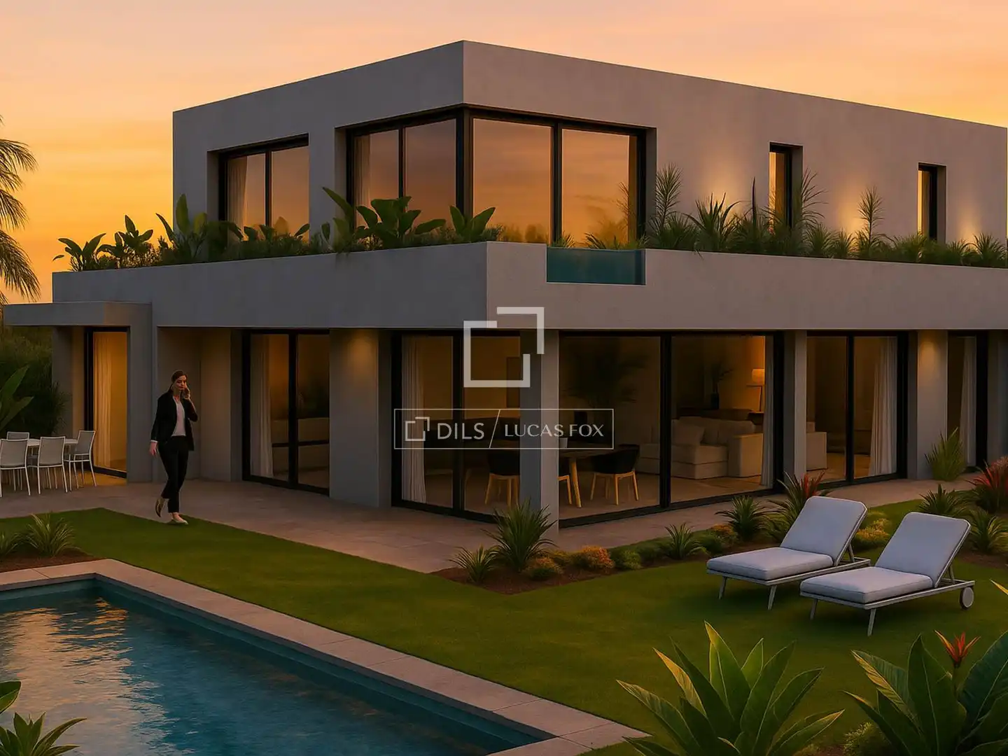 Haus oder Chalet zum Verkauf in Esplugues de Llobregat mit Klimaanlage, Heizung und Privatgarten