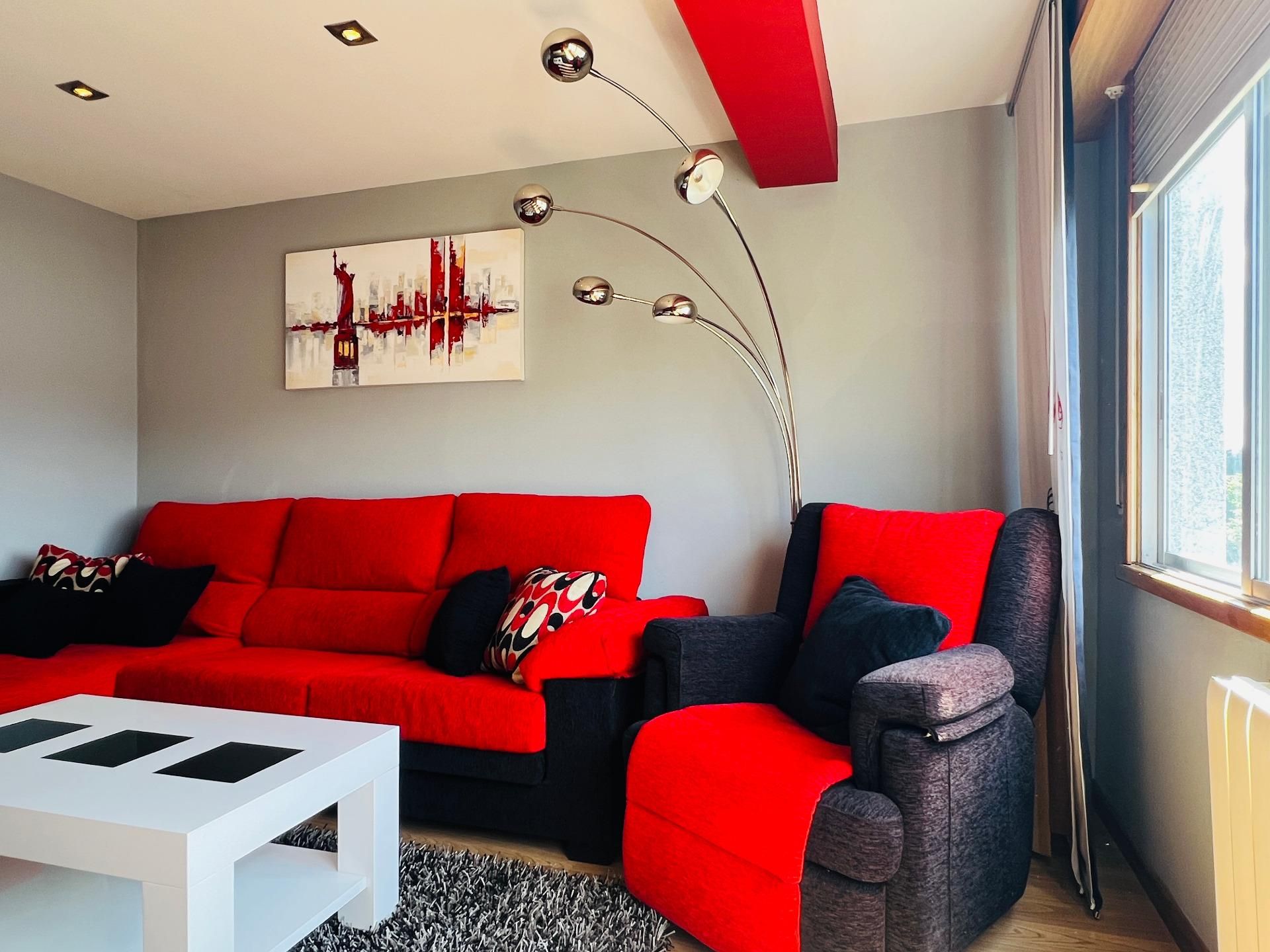 Living room of Flat for sale in Culleredo  with Heating
