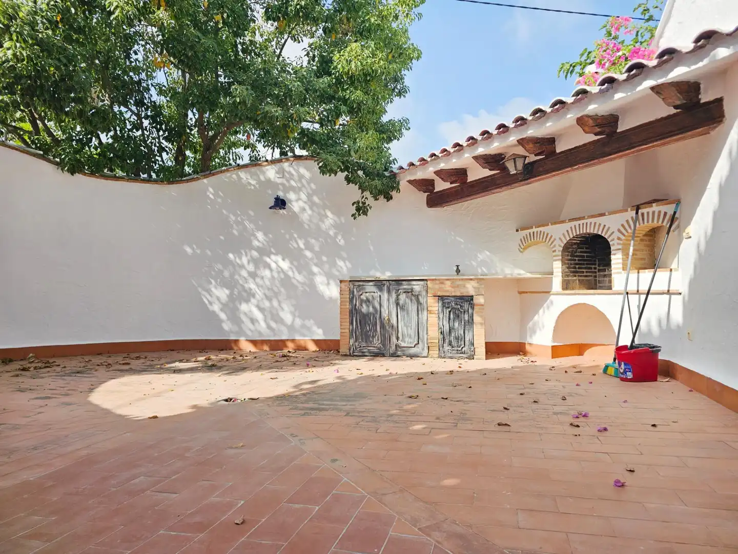 Terrace of Houses for rent in Dénia  with Air Conditioner, Heating and Private garden