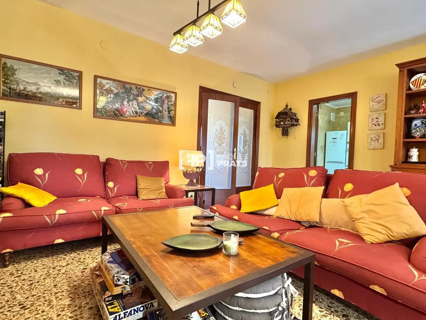 Wohnzimmer von Haus oder Chalet zum Verkauf in Alpicat mit Heizung, Terrasse und Abstellraum