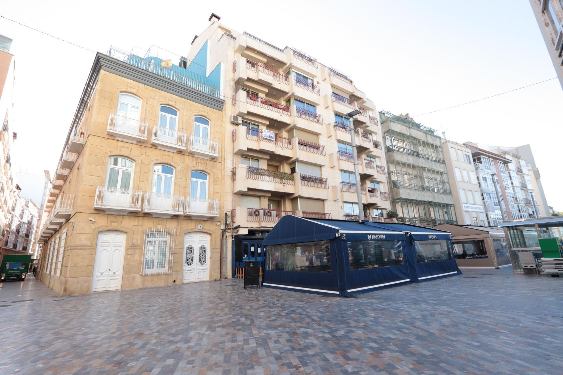 Vista exterior de Pis en venda en Cartagena amb Parquet i Terrassa