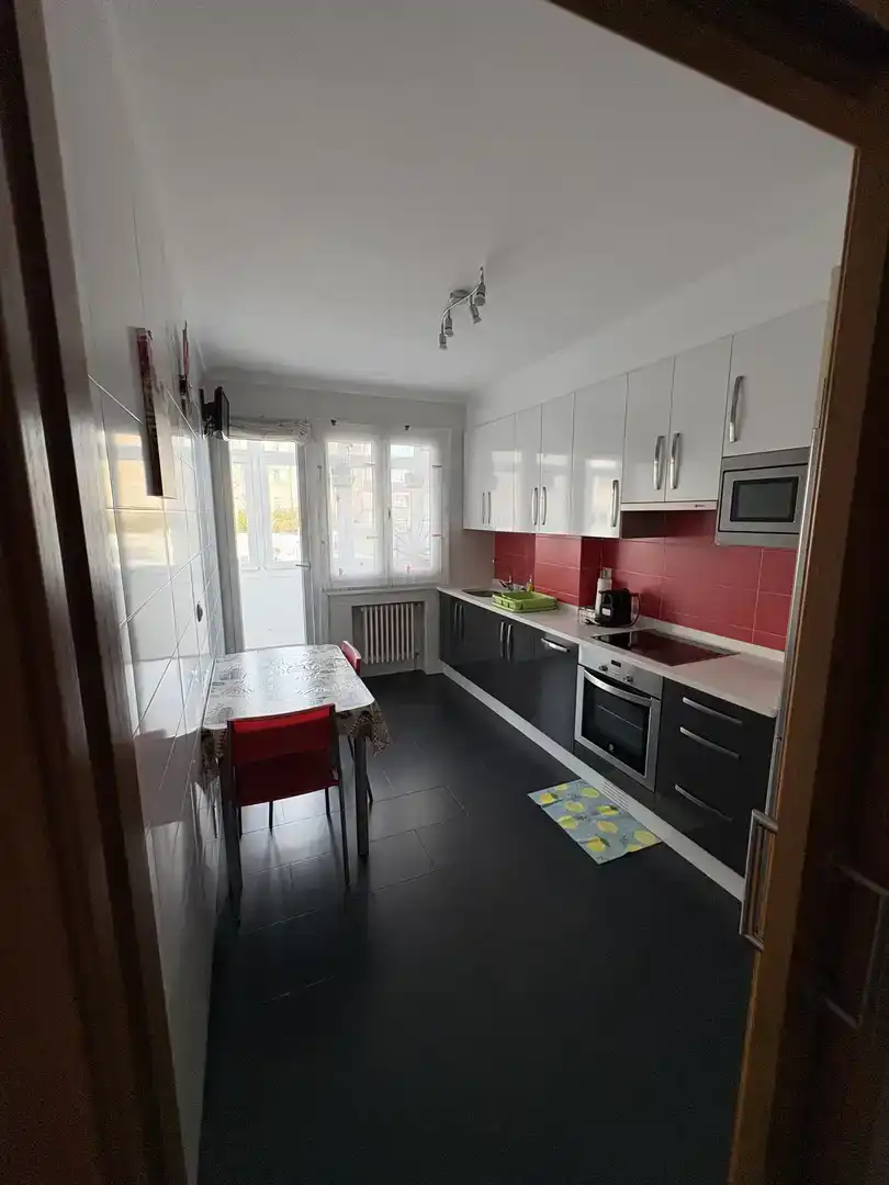 Kitchen of Flat for rent in A Milagrosa