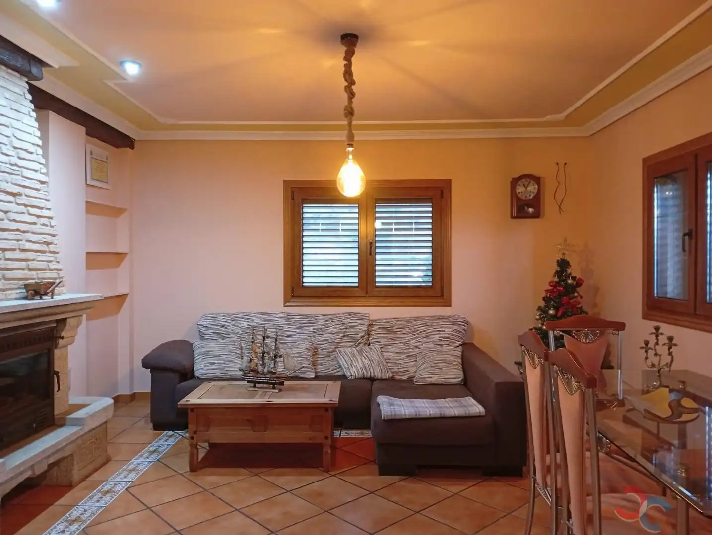 Sala d'estar de Casa o xalet en venda en Redondela amb Piscina