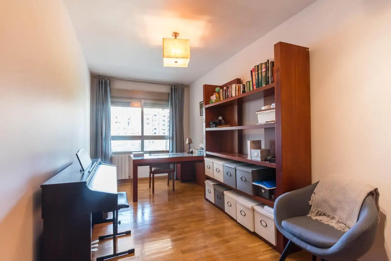 Sala d'estar de Pis en venda en Murcia amb Aire condicionat, Calefacció i Parquet