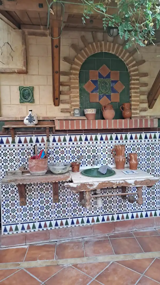 Kitchen of Houses for sale in Úbeda  with Private garden, Swimming Pool and Furnished