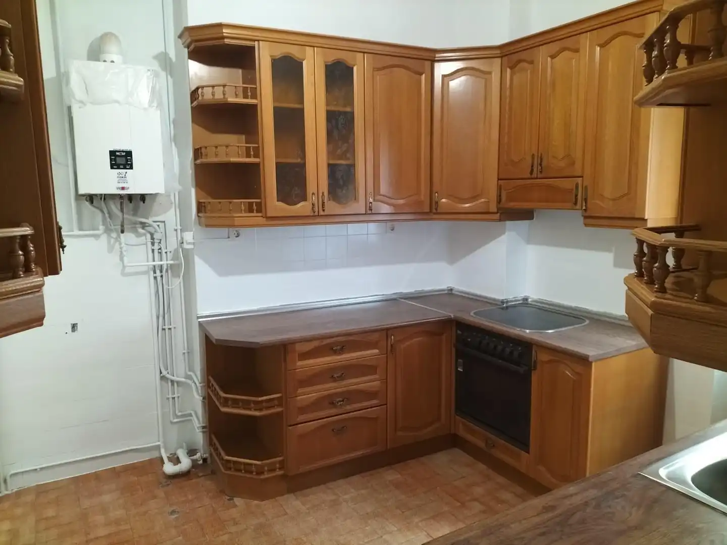 Kitchen of Flat for rent in Palencia  with Heating