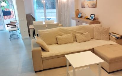 Living room of Apartment for sale in Sant Carles de la Ràpita  with Air Conditioner, Terrace and Storage room