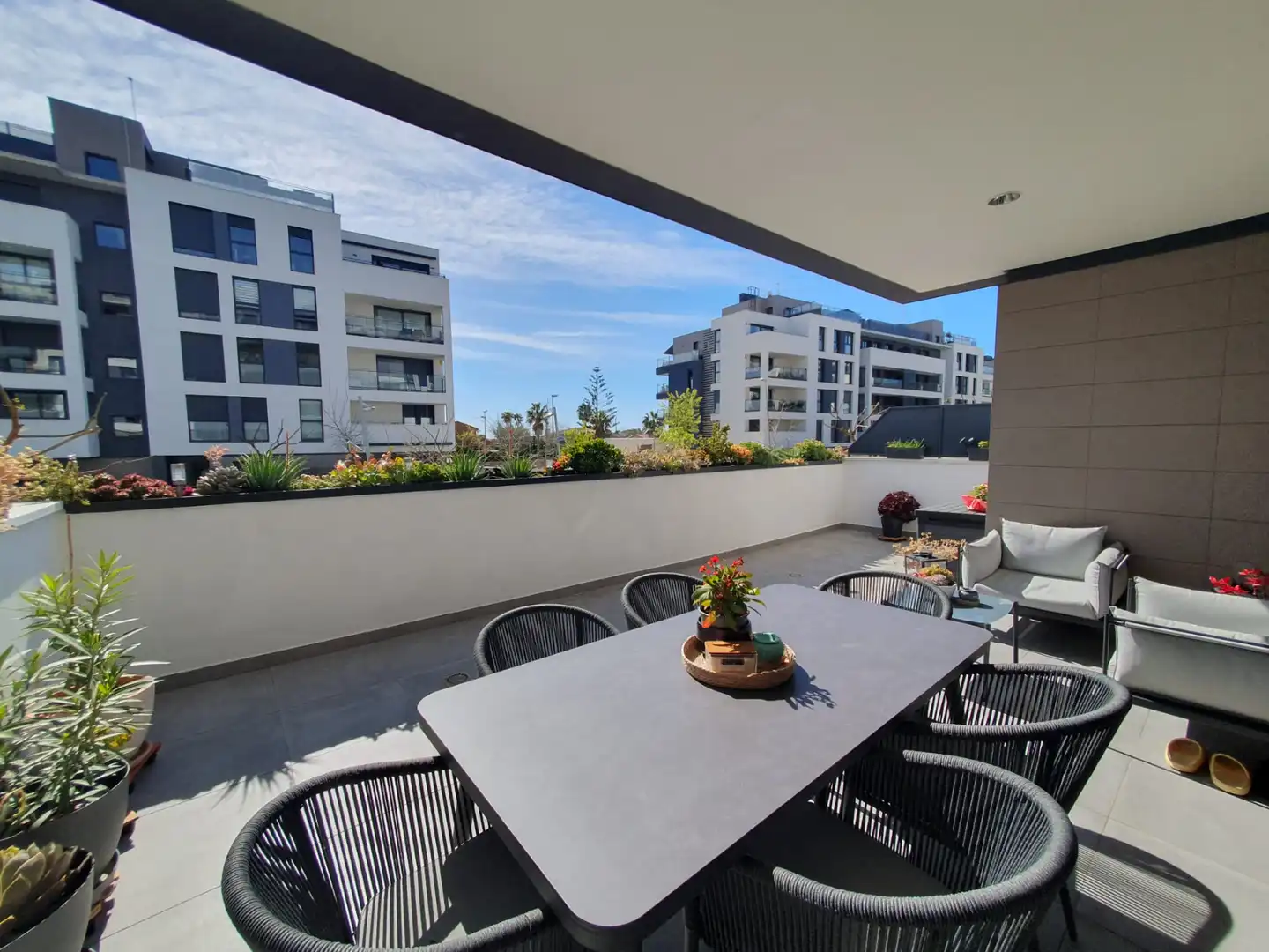 Terrace of Ground floor for sale in Vilanova i la Geltrú  with Air Conditioner, Heating and Private garden