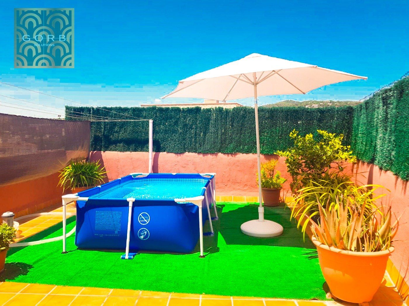 Swimming pool of House or chalet for sale in Mataró  with Heating, Terrace and Storage room