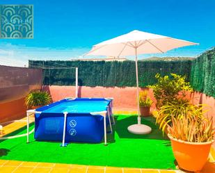 Swimming pool of House or chalet for sale in Mataró  with Heating, Terrace and Storage room