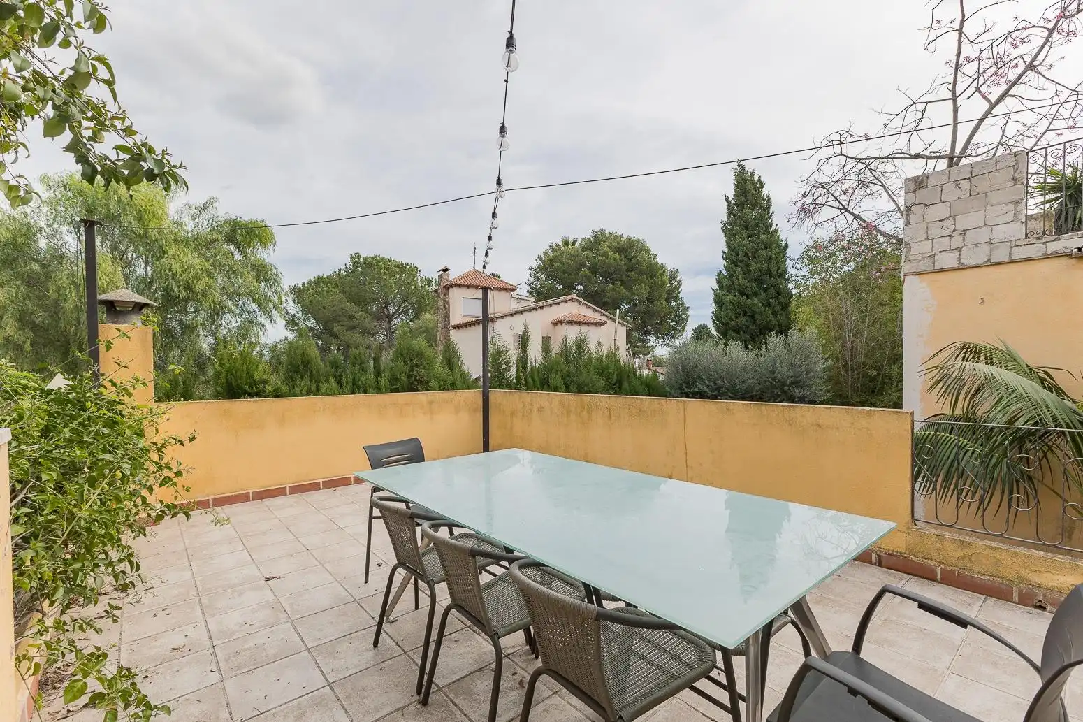Terrassa de Casa o xalet en venda en Bétera amb Calefacció, Jardí privat i Piscina