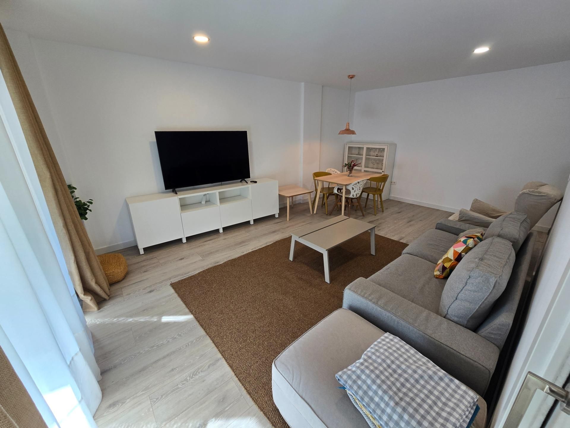 Living room of Flat for rent in  Córdoba Capital  with Air Conditioner, Terrace and Furnished