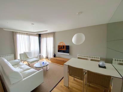 Living room of Flat for sale in León Capital   with Heating, Parquet flooring and Terrace