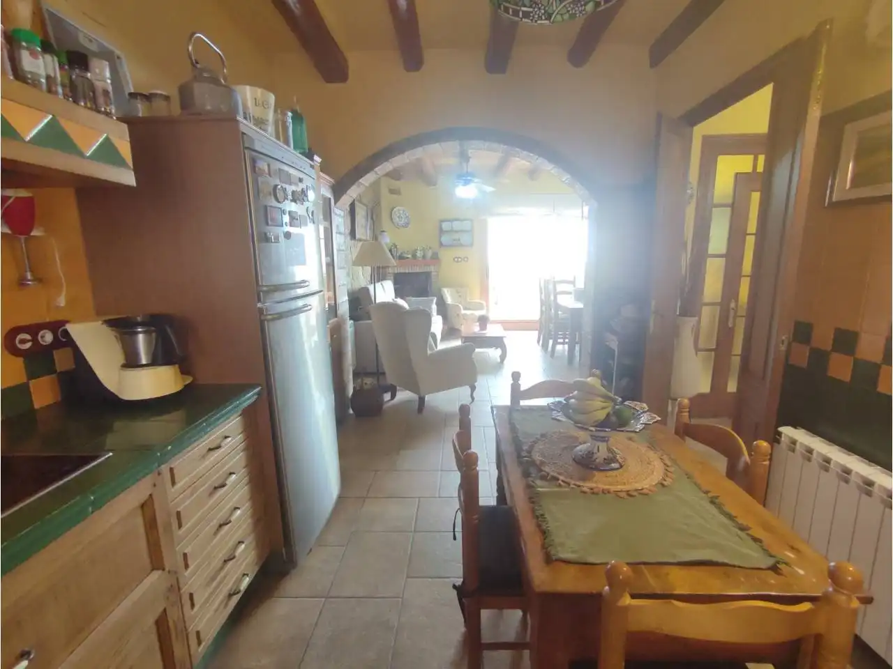 Kitchen of Houses for sale in Torrelavit  with Heating and Furnished