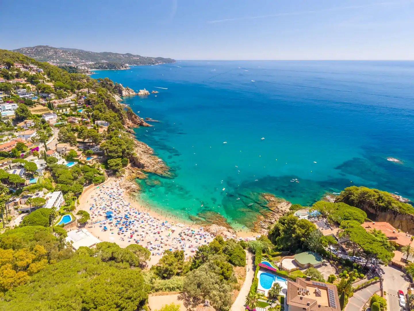 Vista exterior de Casa o chalet de alquiler en Blanes con Aire acondicionado, Calefacción y Jardín privado
