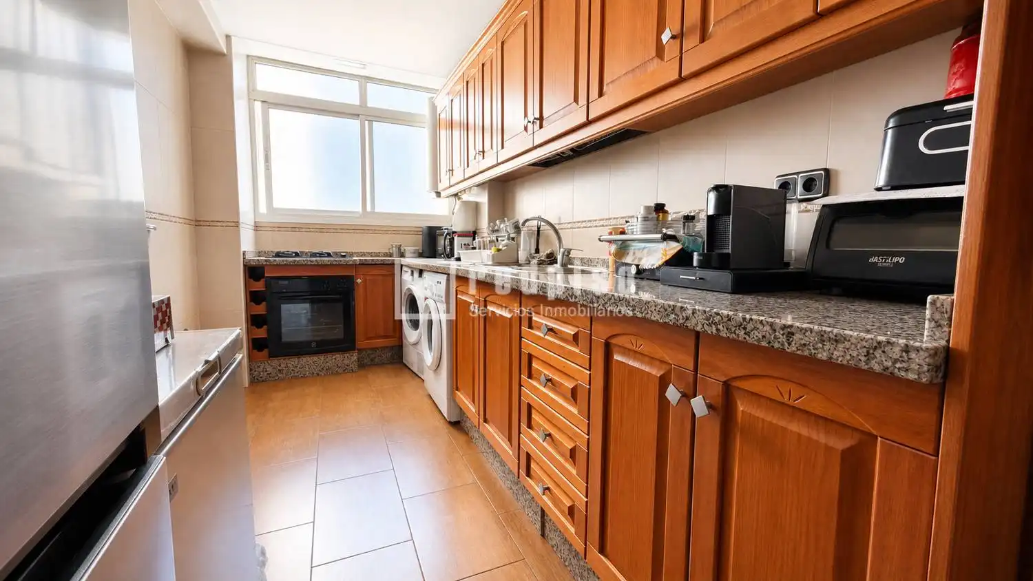 Küche von Wohnung zum Verkauf in Torremolinos mit Klimaanlage