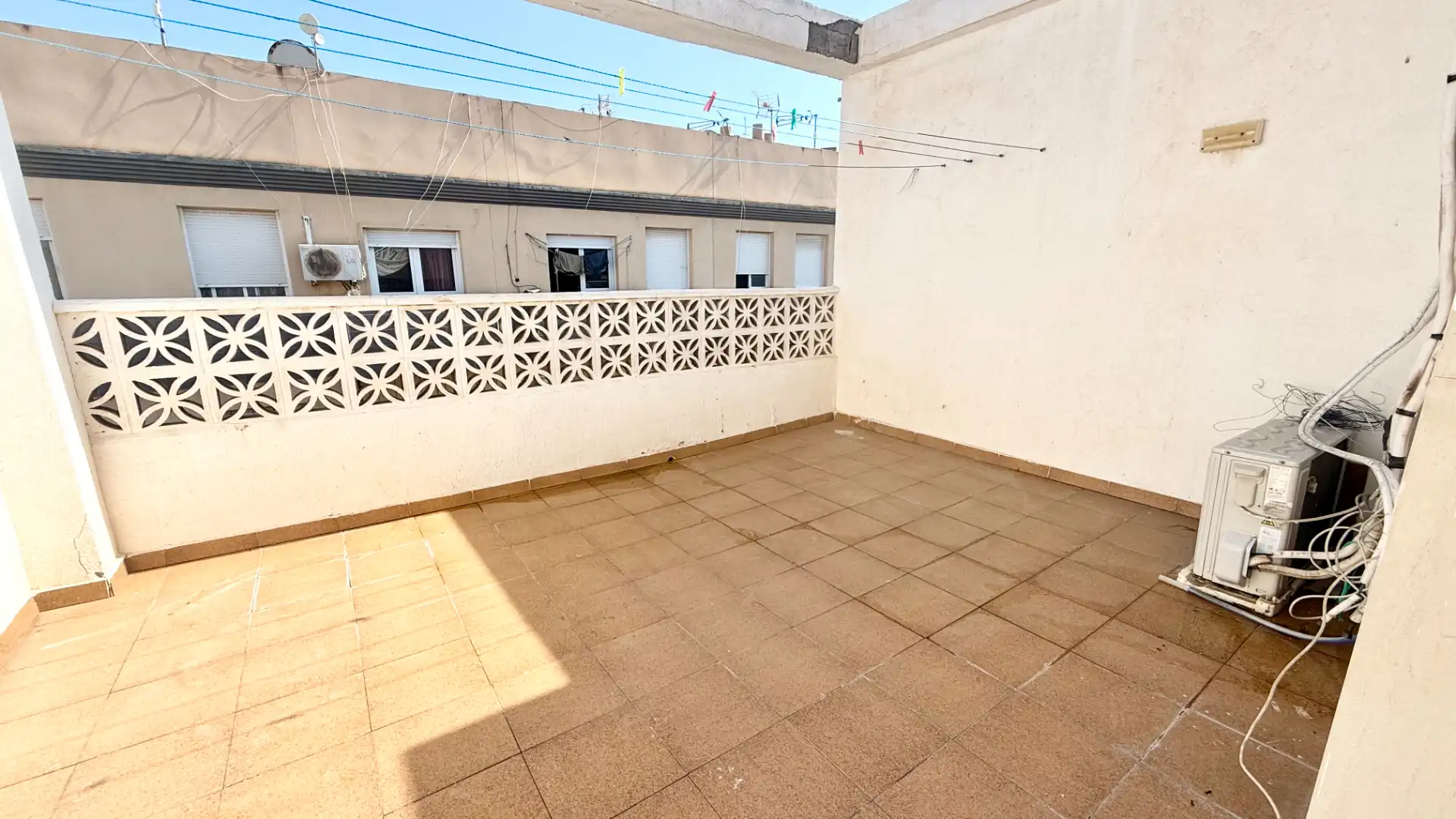 Terrace of Duplexes for sale in Roquetas de Mar  with Air Conditioner and Furnished