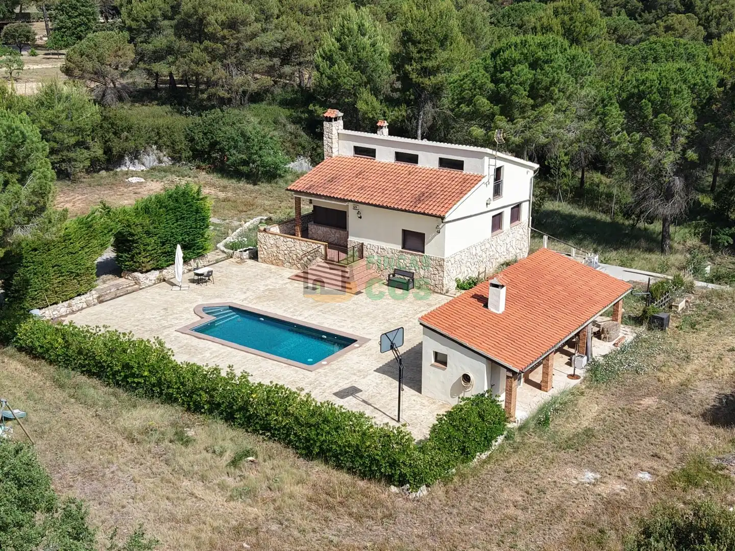 Houses for sale in Pontons  with Private garden, Terrace and Swimming Pool
