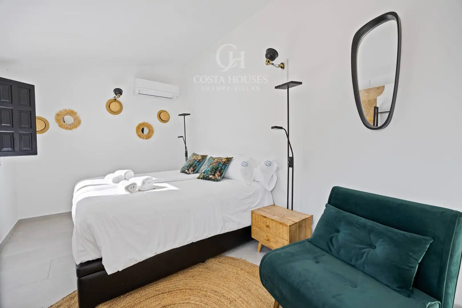 Bedroom of Houses for sale in Jávea / Xàbia  with Air Conditioner, Heating and Private garden