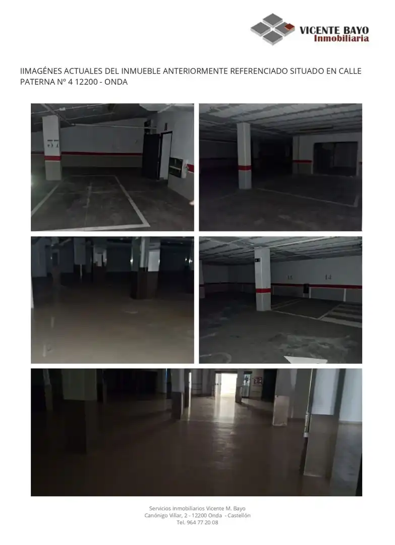 Parking of Commercial properties for rent in Onda