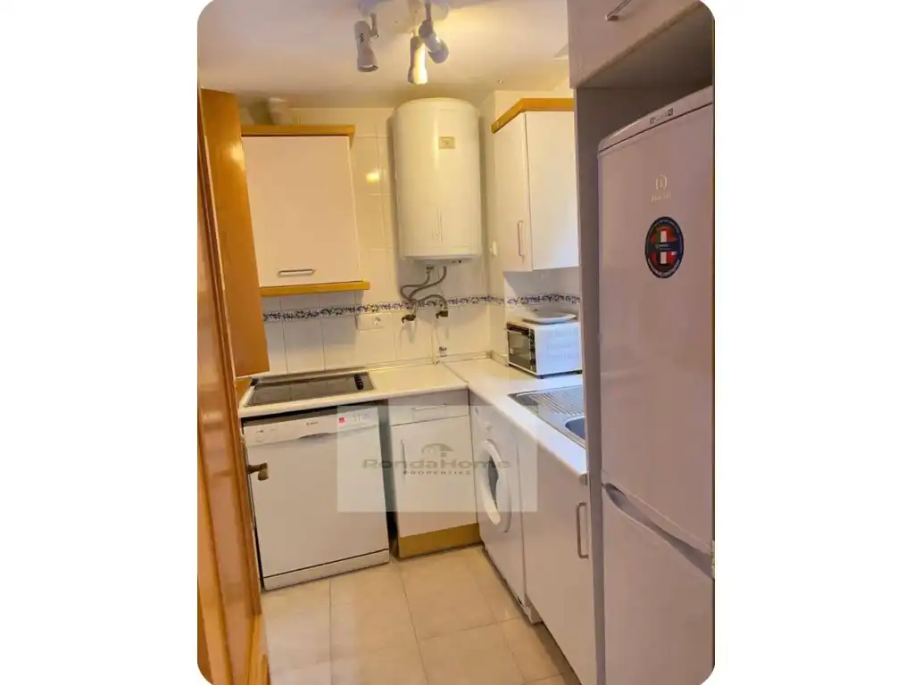Kitchen of Flat for rent in Marbella  with Terrace and Swimming Pool
