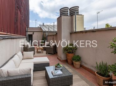 Attico con balcone in vendita a Santa Eulàlia