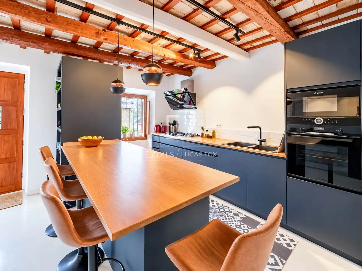 Cocina de Casa o chalet en venta en Centre