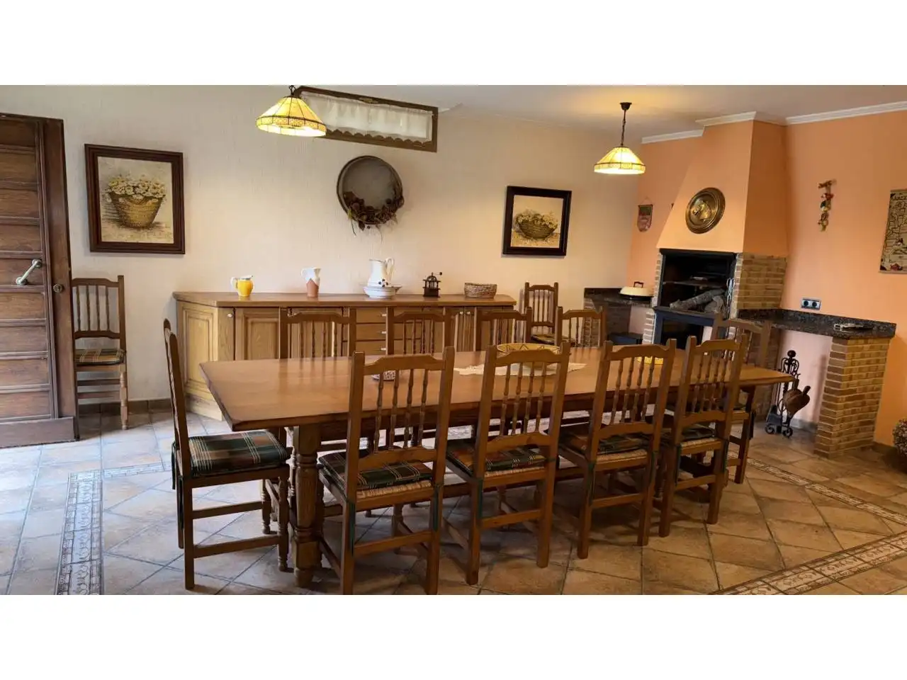 Dining room of Houses for sale in Urdiain  with Heating, Private garden and Terrace