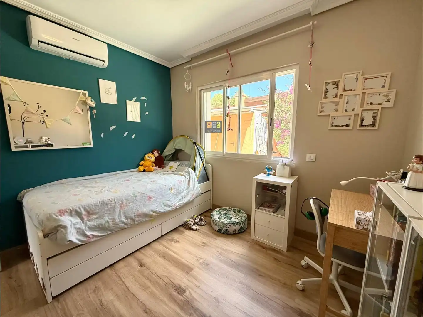 Bedroom of Houses for rent in Busot  with Air Conditioner, Private garden and Terrace