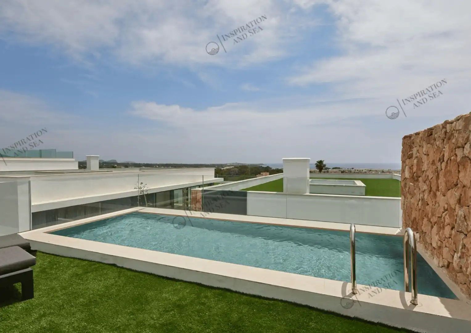 Piscina de Casa o chalet en venta en Santa Eulària des Riu con Aire acondicionado, Calefacción y Jardín privado