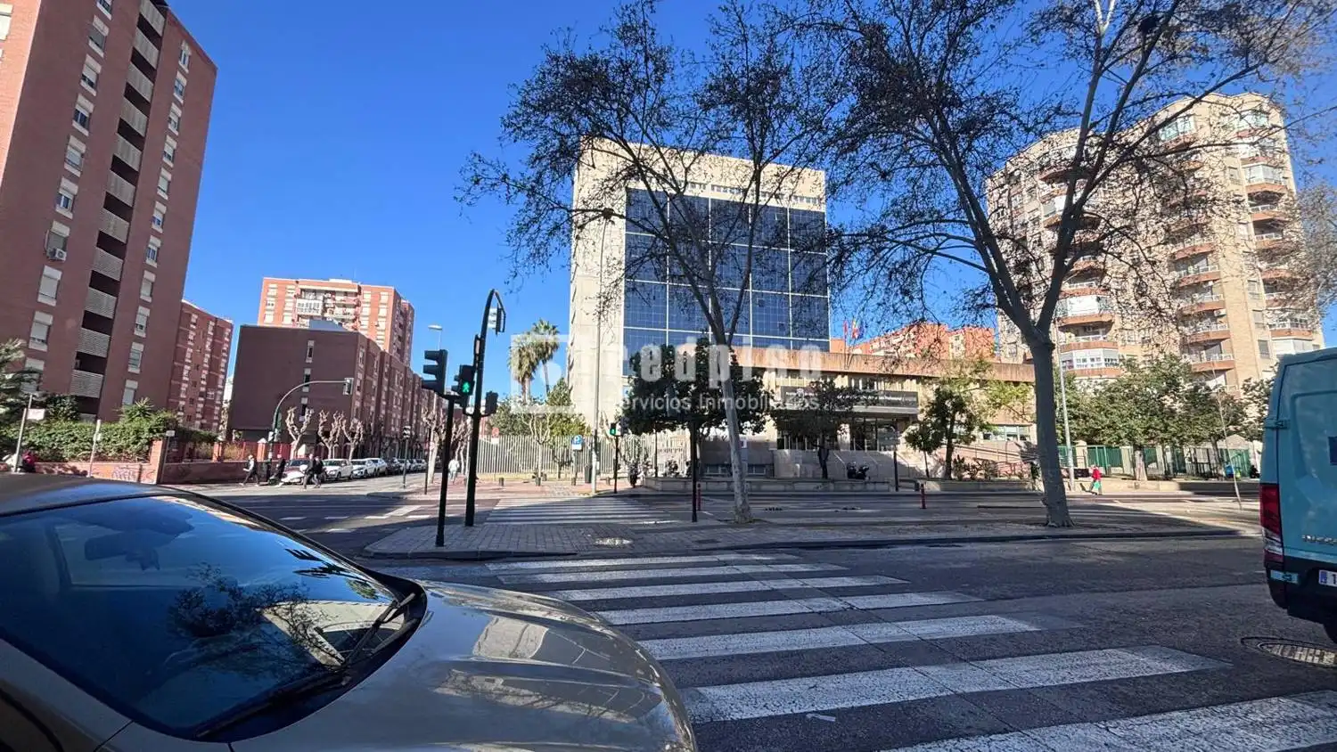 Vista exterior de Piso en venta en Murcia con Terraza
