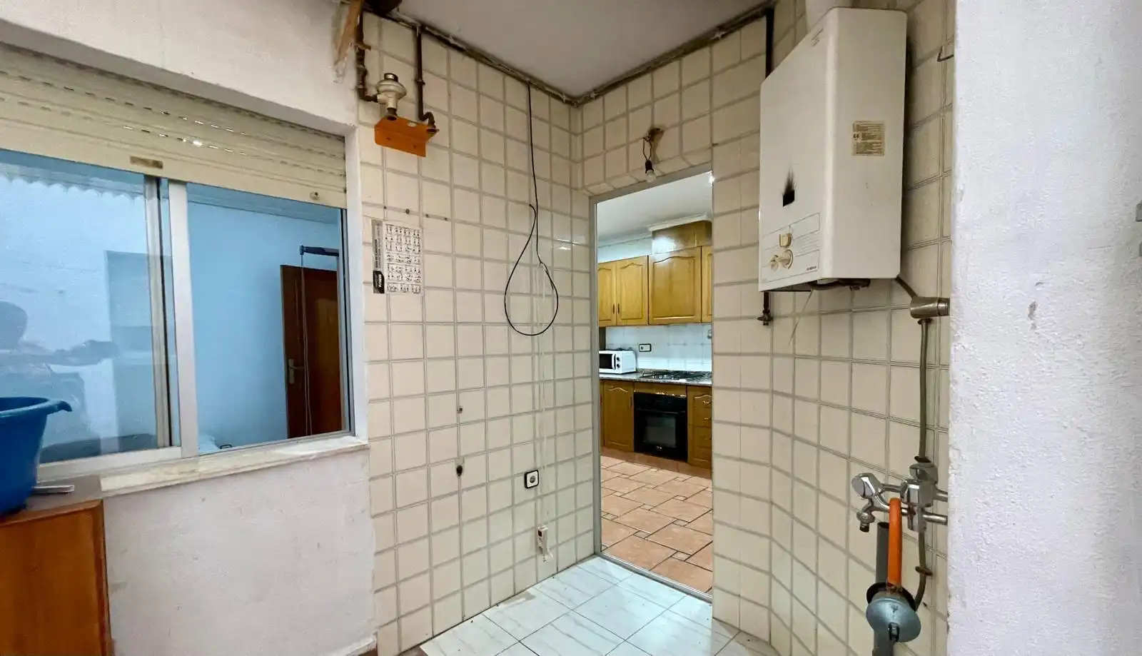 Cocina de Planta baja en venta en Elche / Elx con Balcón y Alarma