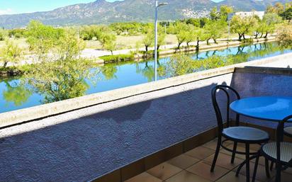 Terrace of Single-family semi-detached for sale in Roses  with Air Conditioner and Balcony