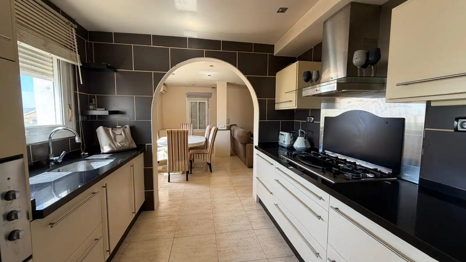 Kitchen of Houses for sale in Mazarrón  with Private garden, Furnished and Alarm