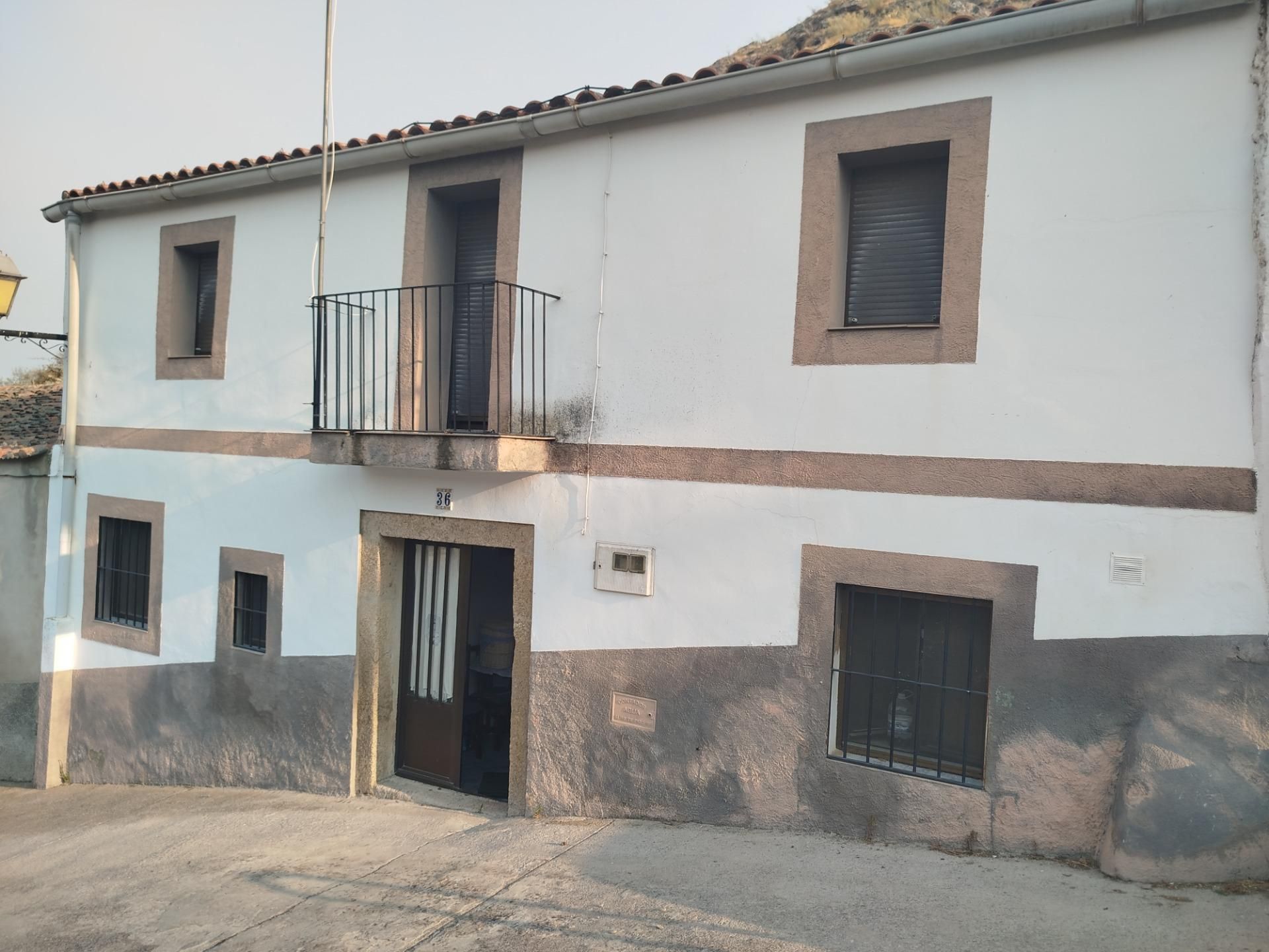 Vista exterior de Casa o xalet en venda en Montánchez