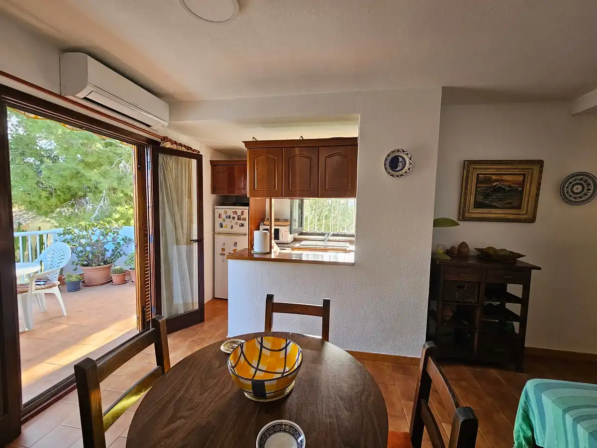 Cocina de Apartamento en venta en Santa Pola con Aire acondicionado, Terraza y Amueblado