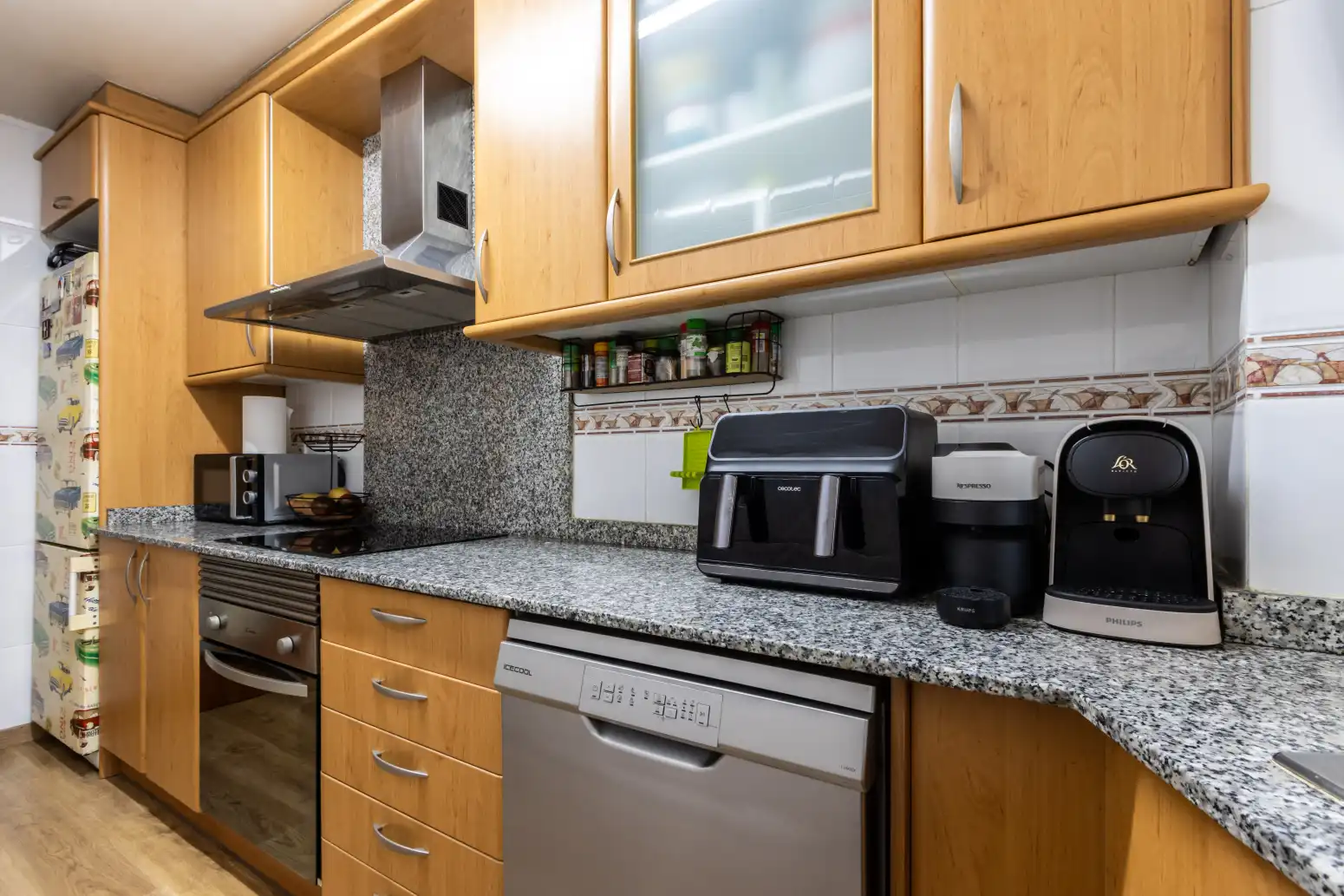 Kitchen of Flat for sale in Terrassa  with Air Conditioner, Heating and Parquet flooring