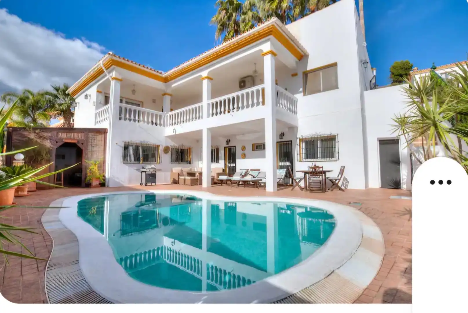 Vista exterior de Casa o chalet en venta en Monda con Calefacción, Jardín privado y Piscina
