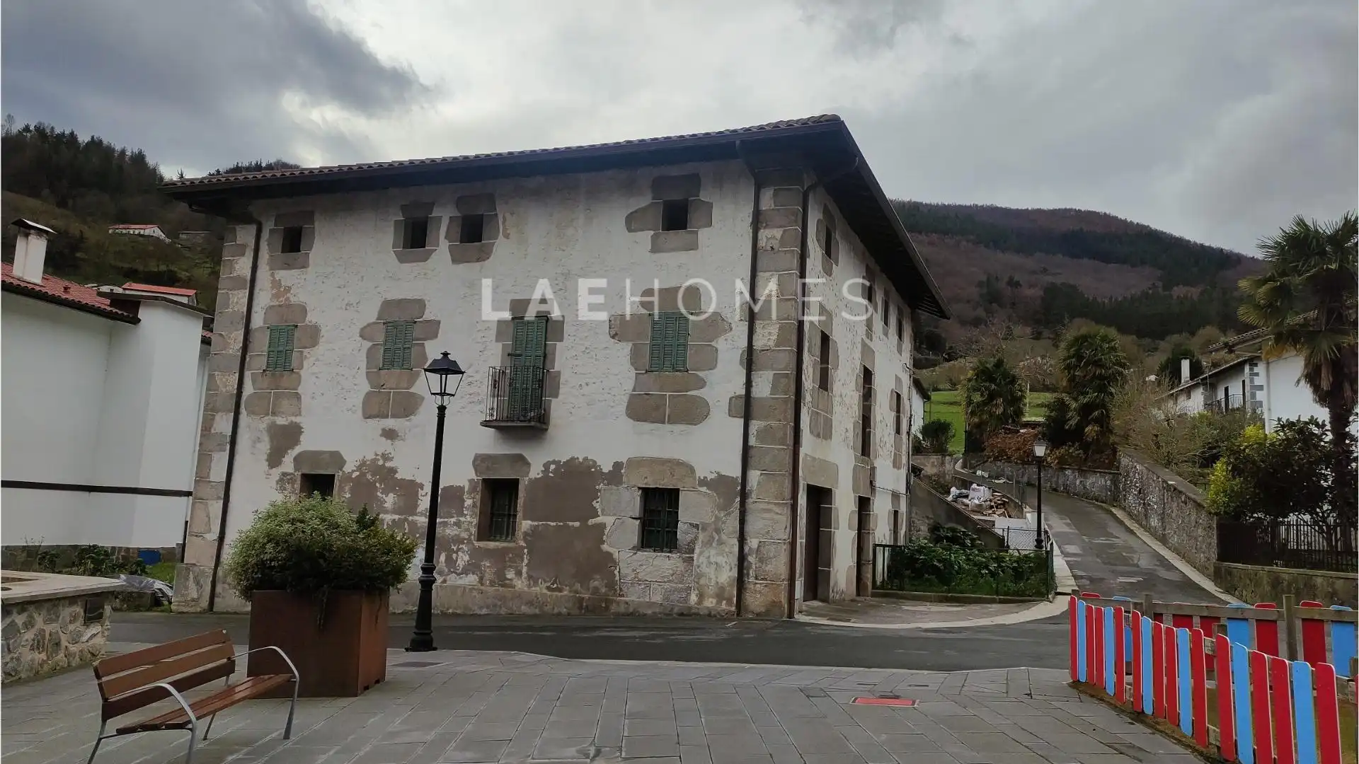 Vista exterior de Casa o chalet en venta en Albiztur con Jardín privado y Balcón