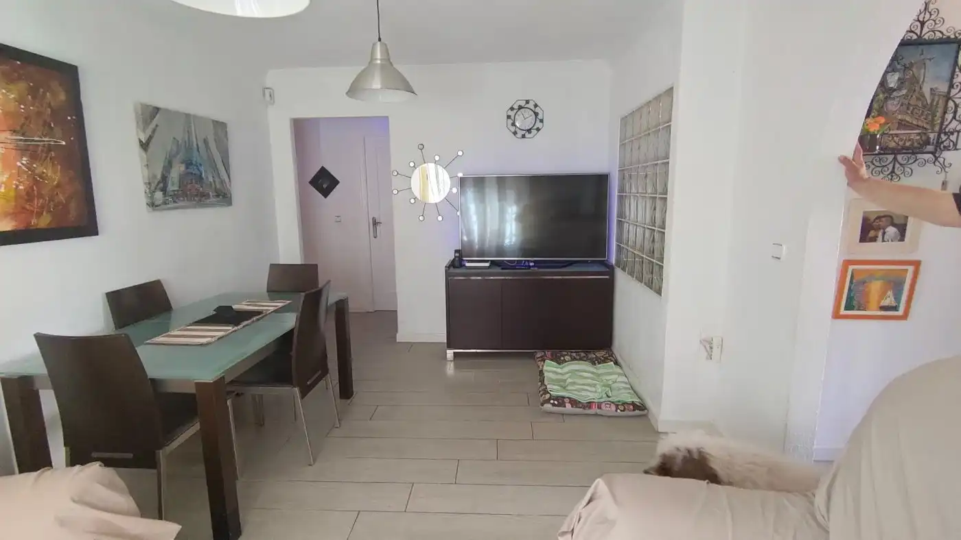 Sala de estar de Ático en venta en Colonia Madrid