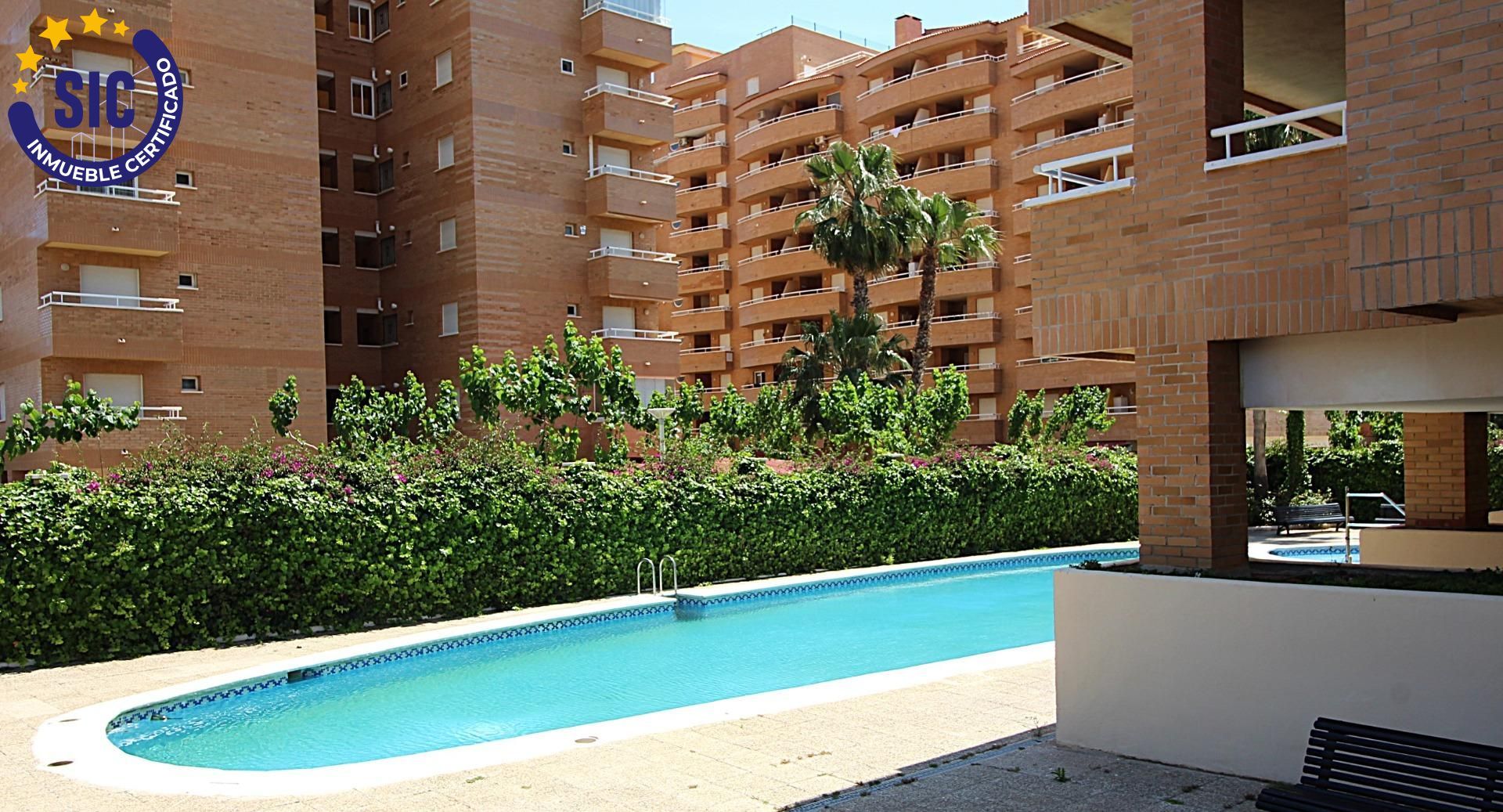 Swimming pool of Apartment for sale in Oropesa del Mar / Orpesa  with Private garden, Terrace and Community pool