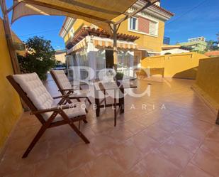 Exterior view of Single-family semi-detached for sale in Águilas  with Air Conditioner, Heating and Terrace