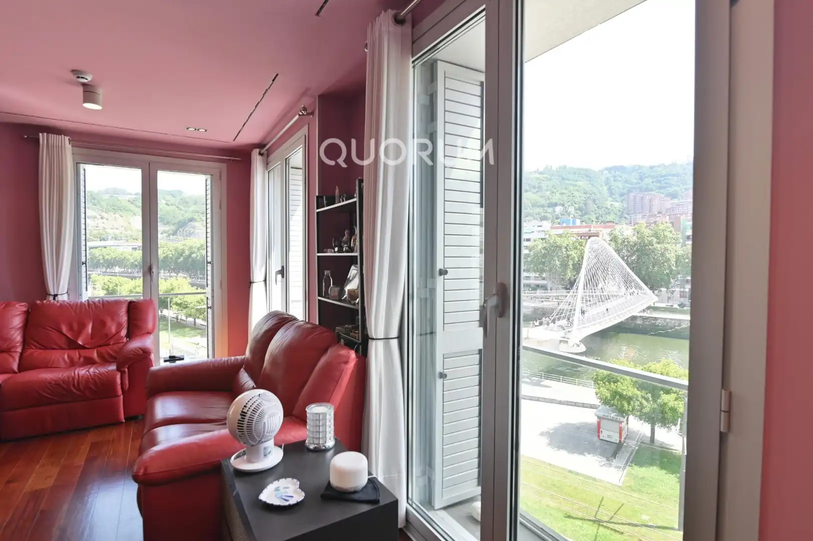 Wohnzimmer von Wohnung zum Verkauf in Bilbao  mit Klimaanlage, Heizung und Terrasse