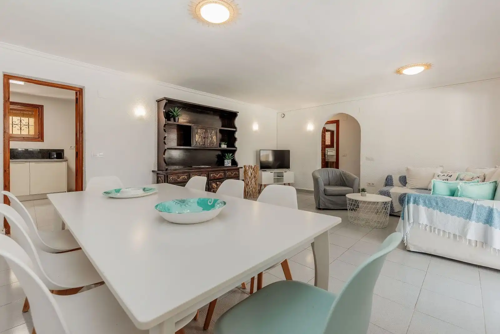 Comedor de Casa o chalet en venta en Moraira con Aire acondicionado, Calefacción y Terraza