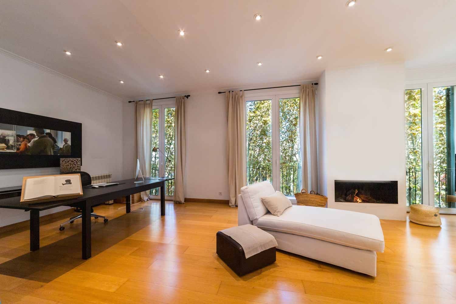 Living room of Attic to rent in  Palma de Mallorca  with Air Conditioner, Heating and Terrace