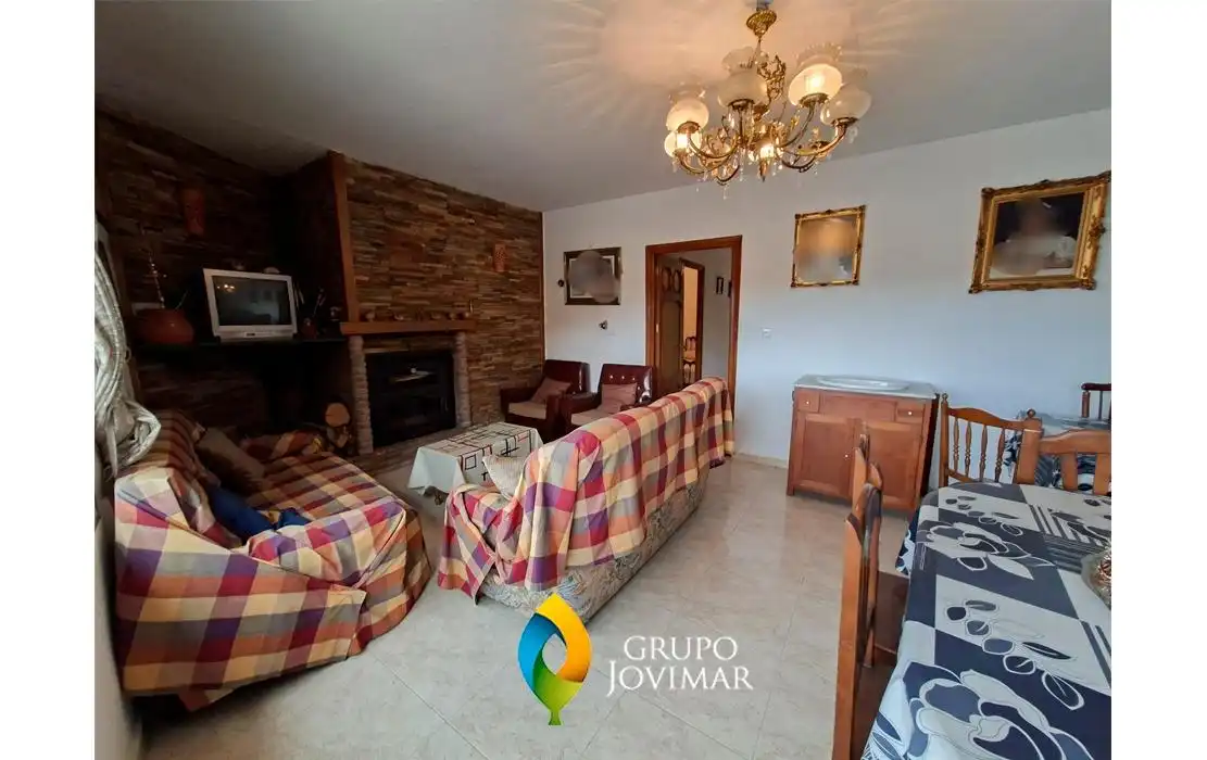 Sala de estar de Casa o chalet en venta en Purullena con Jardín privado, Terraza y Amueblado